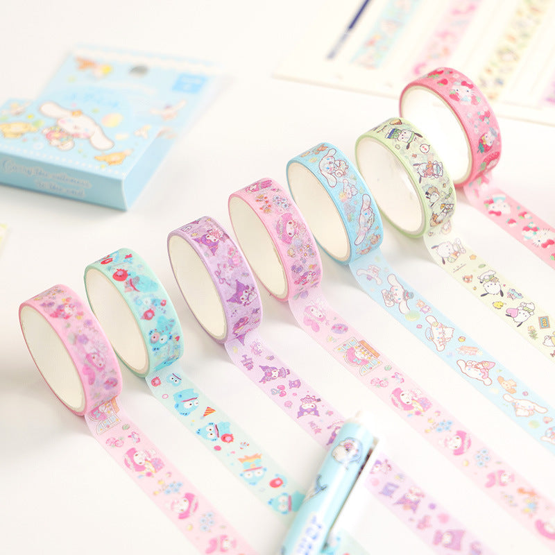 San.rio Cute Washi Tape Stickers for Journaling