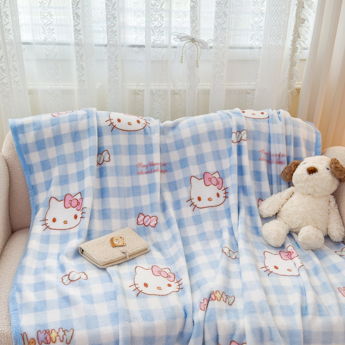 Cartoon S.anrio Double-Sided Fleece Blanket