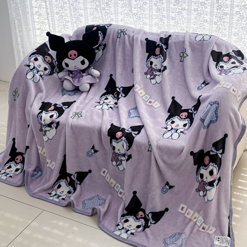 Cartoon S.anrio Double-Sided Fleece Blanket