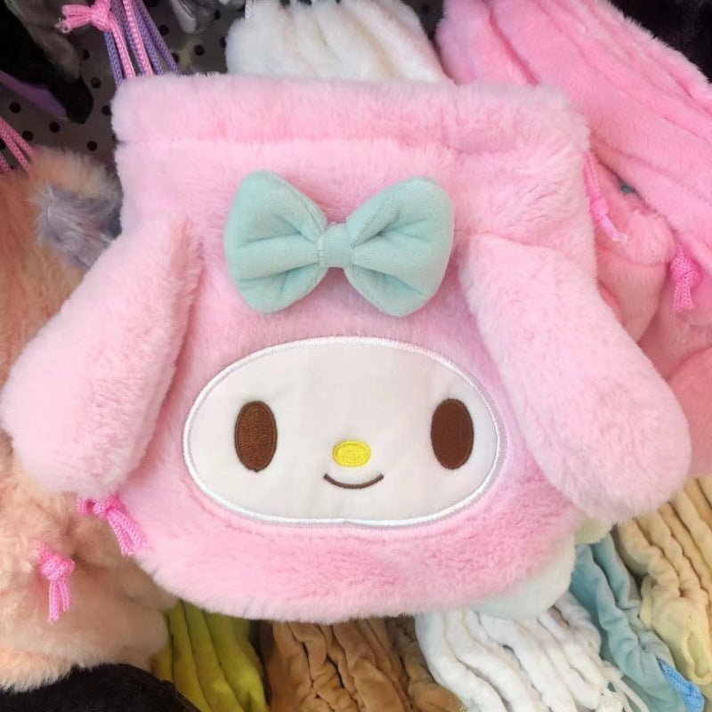S.anrio Cute Drawstring Ball Bag