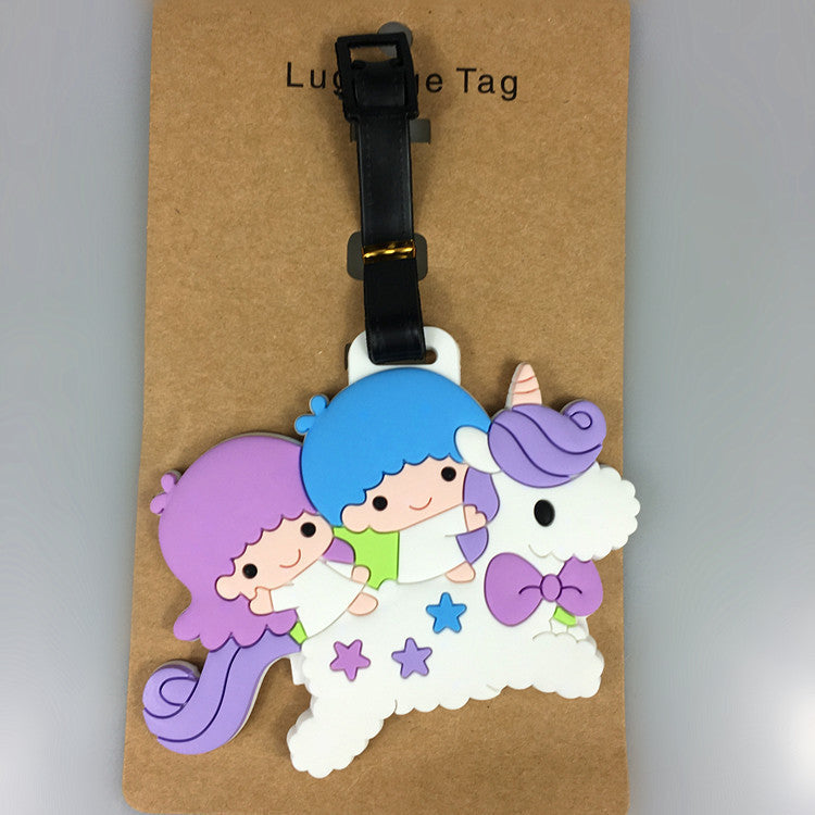 Sanr.io Cute Boarding Pass Keychain Charm