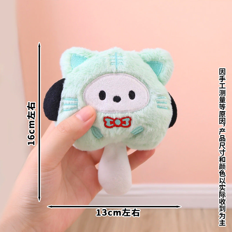 Cute Lucky Cat Plush Keychain Bag Charm