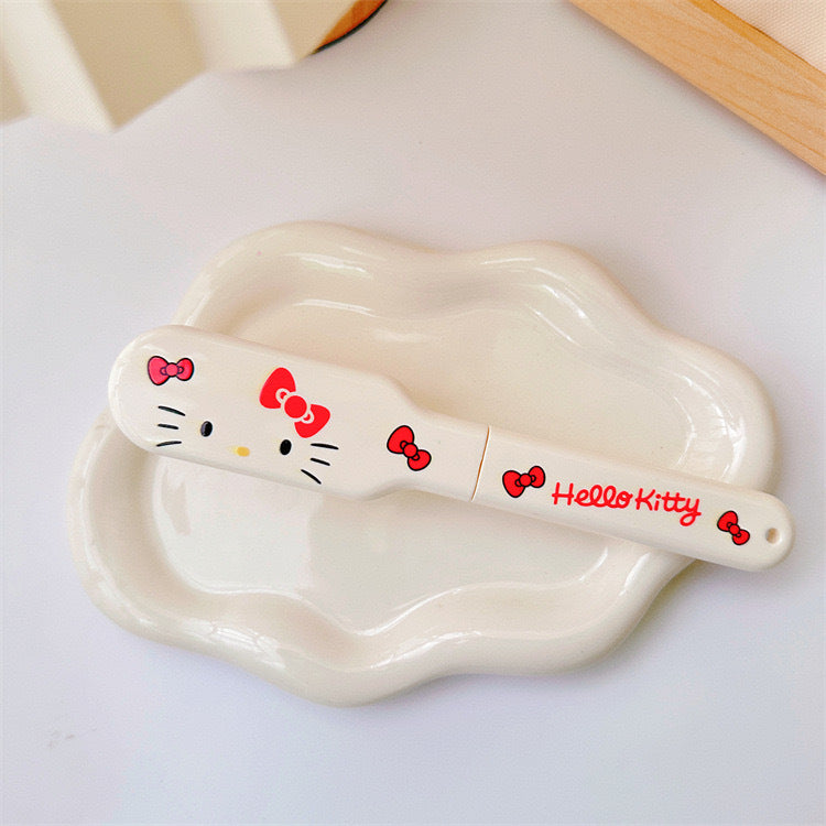 Cute Foldable Storage Hair Comb Easy to Carry