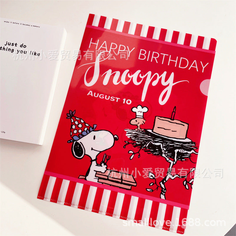 Sanri.o School Supplies L Folder