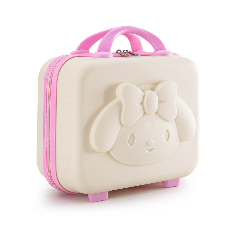 Cute Cartoon 14-Inch Travel Suitcase