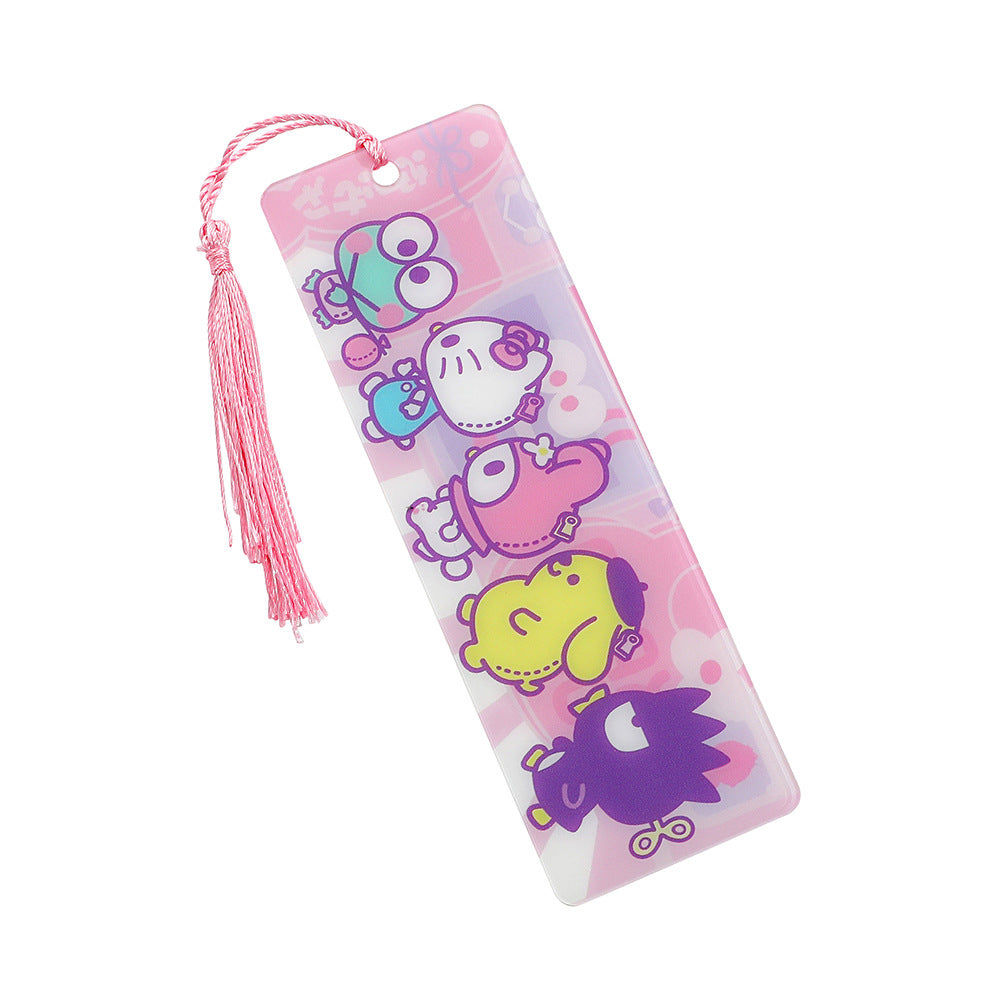 Sanr.io Cute Acrylic Tassel Bookmark