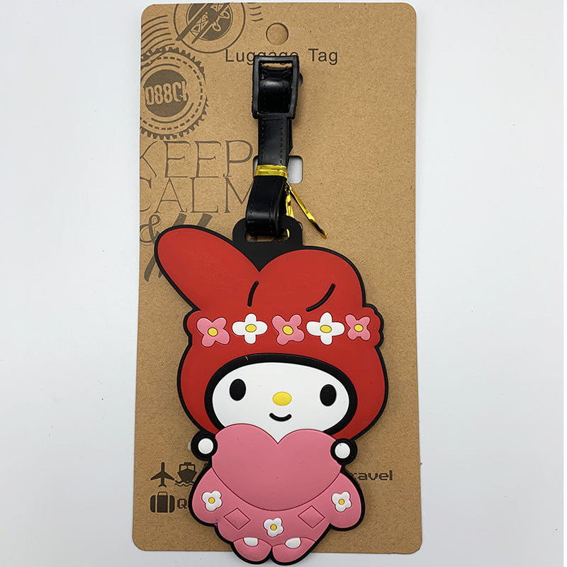 Sanr.io Cute Boarding Pass Keychain Charm