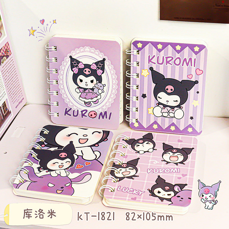 SANRI.O Cute A7 Cartoon Spiral Notebook