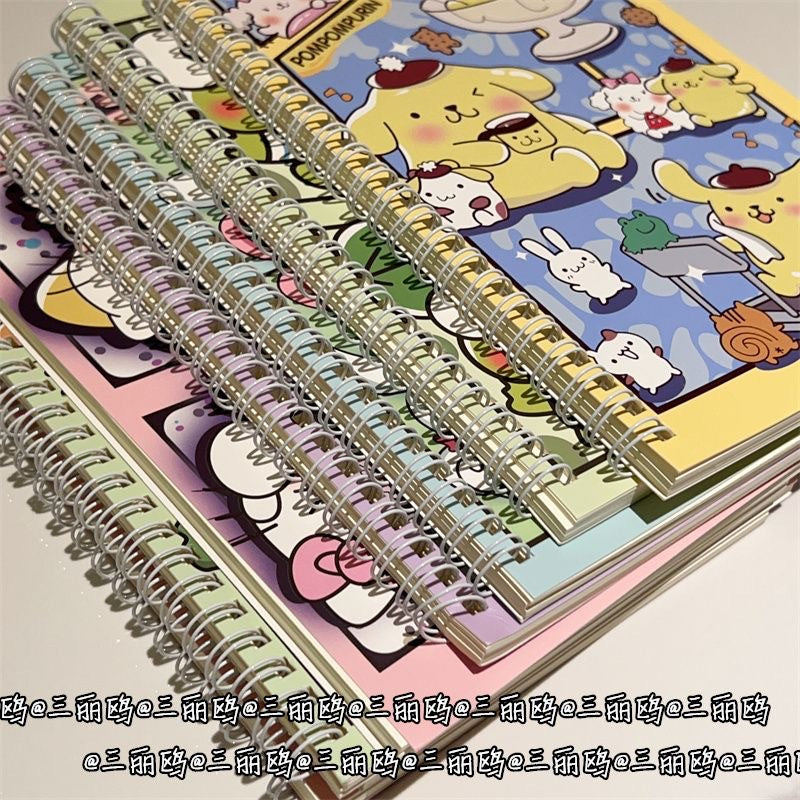 Sanri.o A5 Cute Thick Spiral Notebook