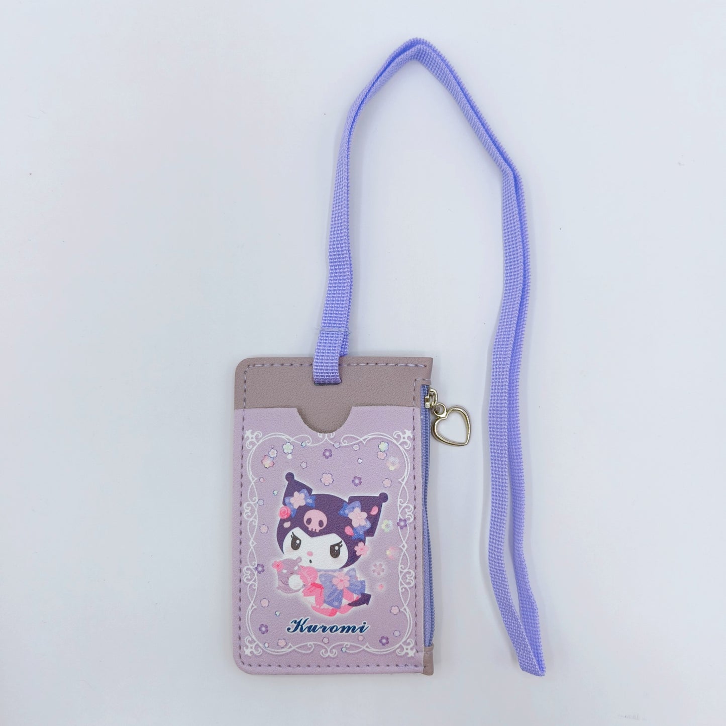Cute Student ID Card Holder with Lanyard