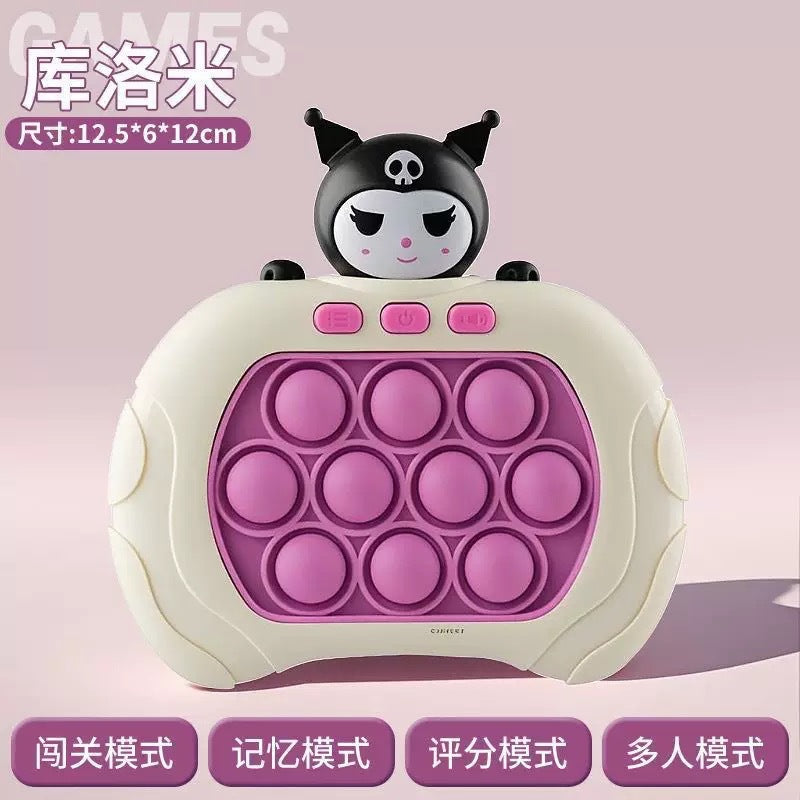 Pop It Push Game Console Toy