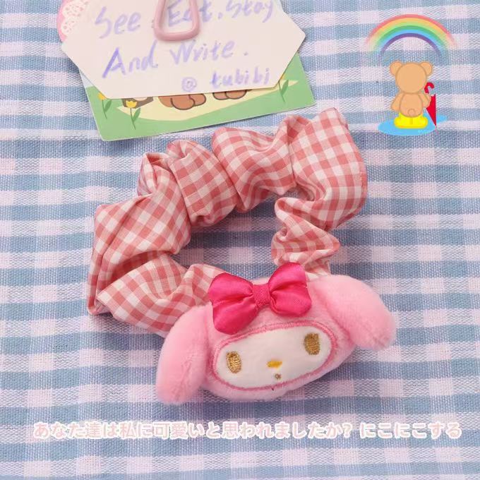 Sanr.io Cute Kawaii Soft Hair Scrunchies