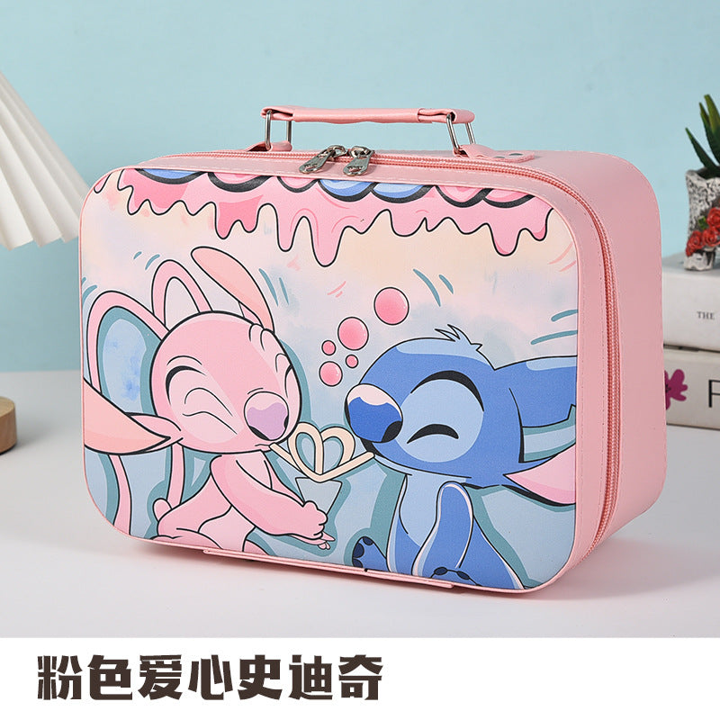 S.anrio Large-Capacity Portable Makeup Case