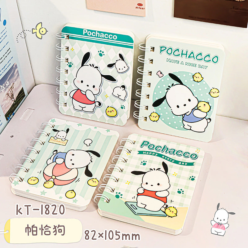 SANRI.O Cute A7 Cartoon Spiral Notebook