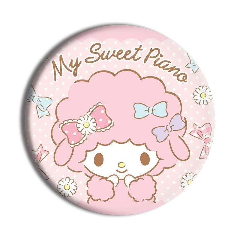 paino Cute Anime Button Pins Badge