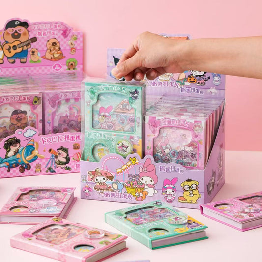 Sanr.io Interactive Gashapon Machine Spiral Notebook