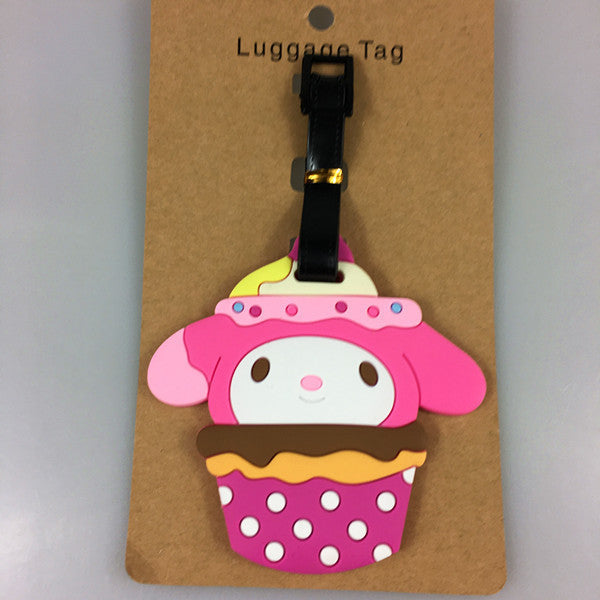 Sanr.io Cute Boarding Pass Keychain Charm