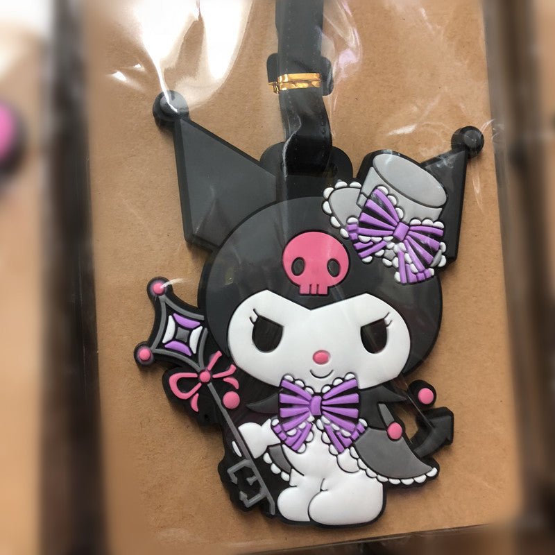 Sanr.io Cute Boarding Pass Keychain Charm