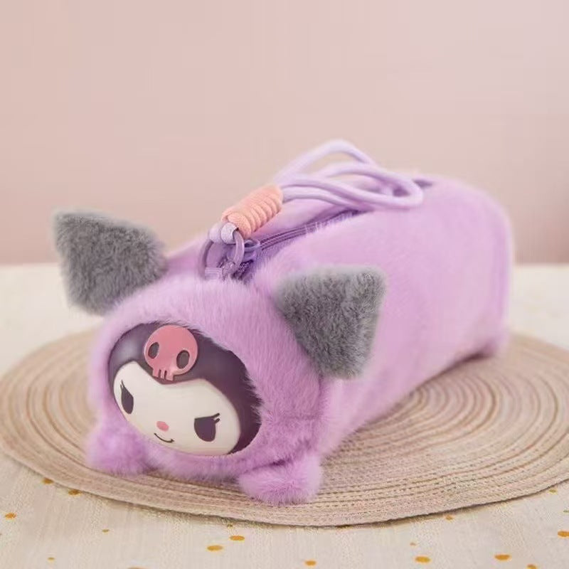 Sa.nrio Cute Plush Pencil Case