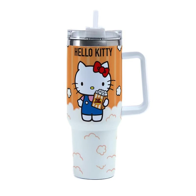 San.rio Cute Kawaii 40oz Stainless Steel Travel Tumbler with Handle