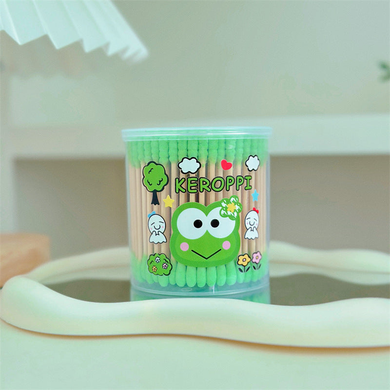 Sanri.o Cute Cotton Swabs for Daily Use