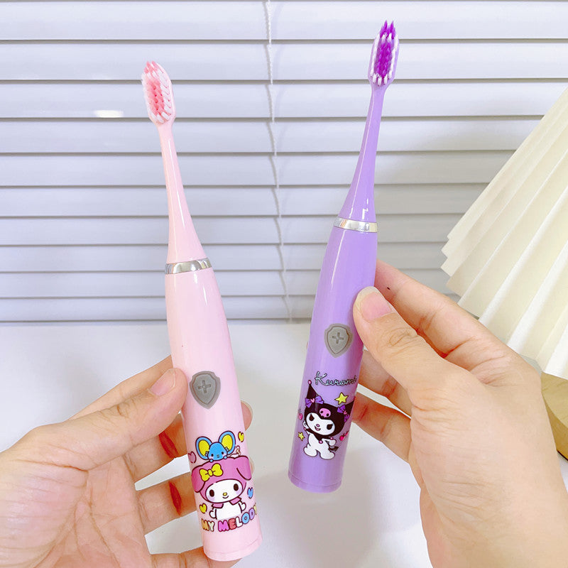 Cute Cartoon Ultrasonic Electric Toothbrush