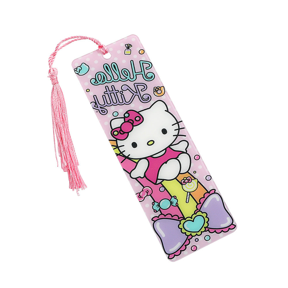 Sanr.io Cute Acrylic Tassel Bookmark