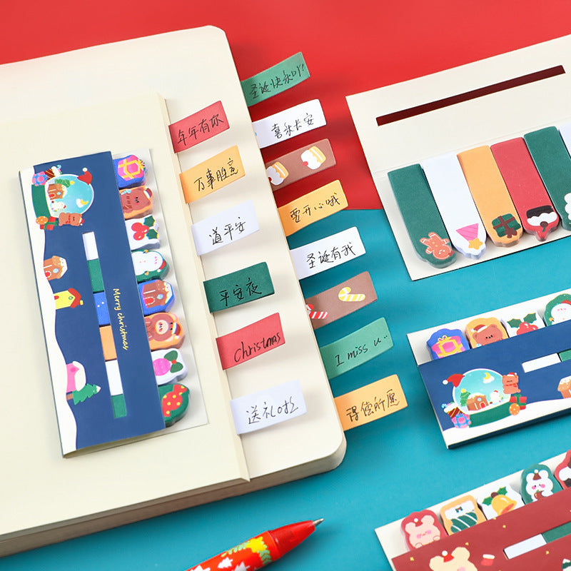 Christmas Character Line-Up Sticky Notes