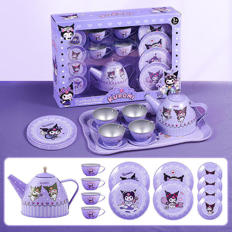 Kuro.mi Cute Kids Tea Kettle Kitchen Toy Set