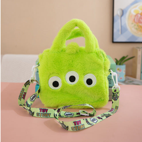 Sanri.o Cute Plush Handheld Doll Makeup Bag