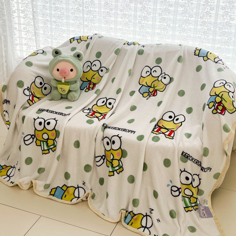 Cartoon S.anrio Double-Sided Fleece Blanket