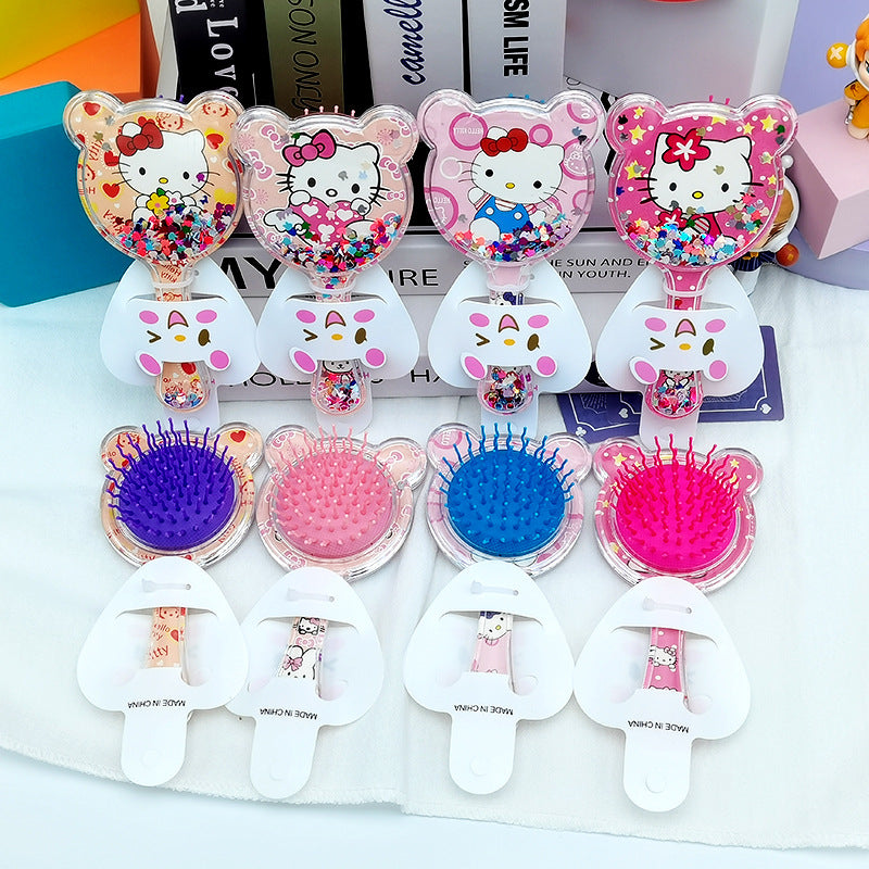 Sanr.io Cute Cartoon Air Cushion Massage Hair Brush