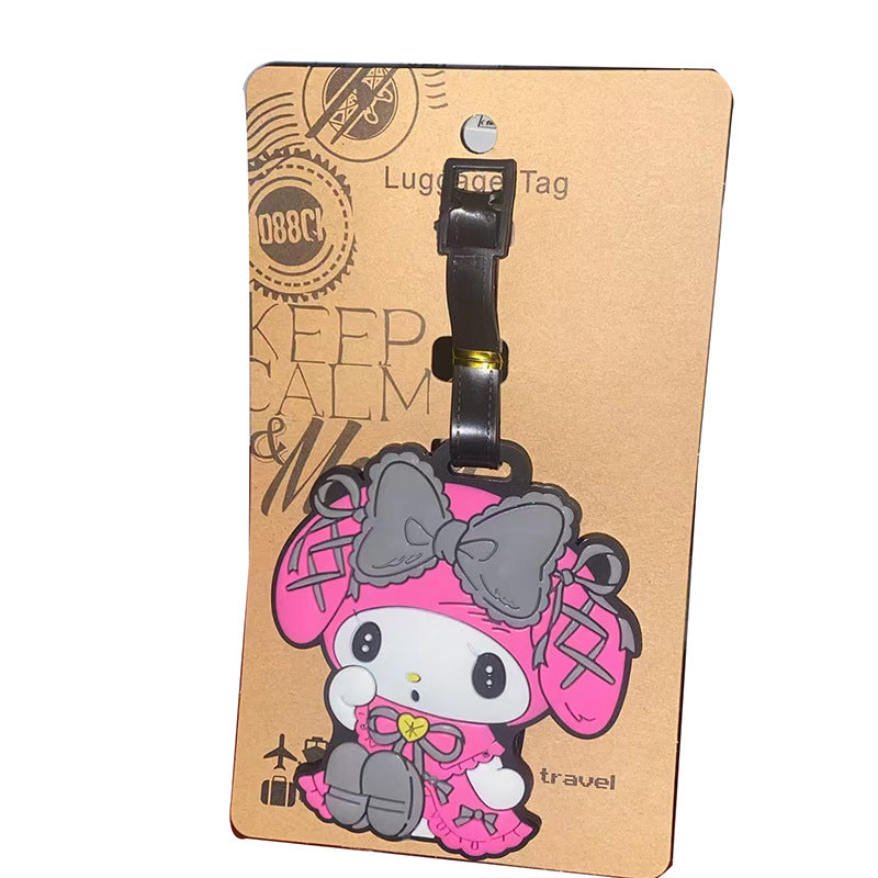 Sanr.io Cute Boarding Pass Keychain Charm