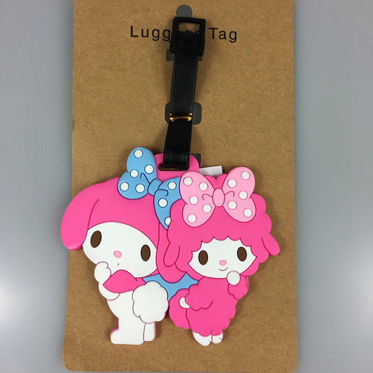 Sanr.io Cute Boarding Pass Keychain Charm