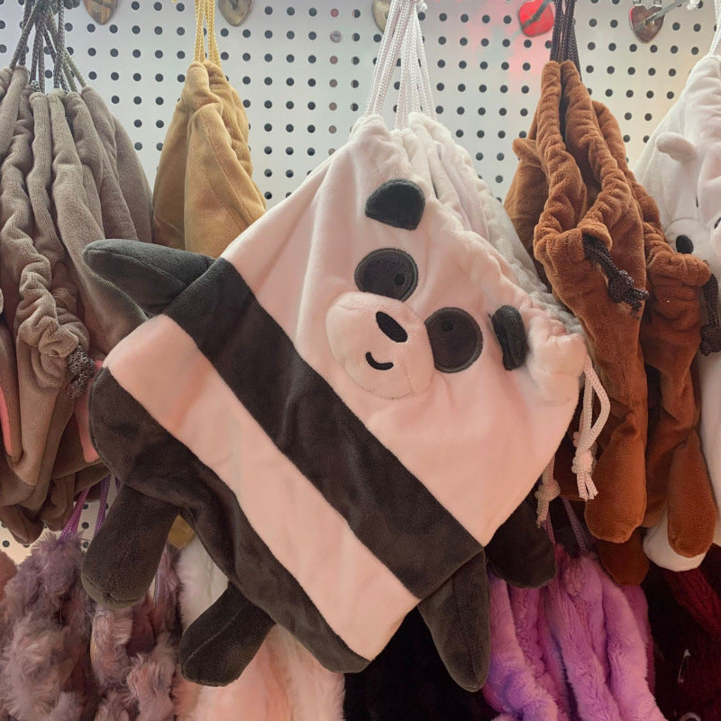 S.anrio Cute Drawstring Ball Bag