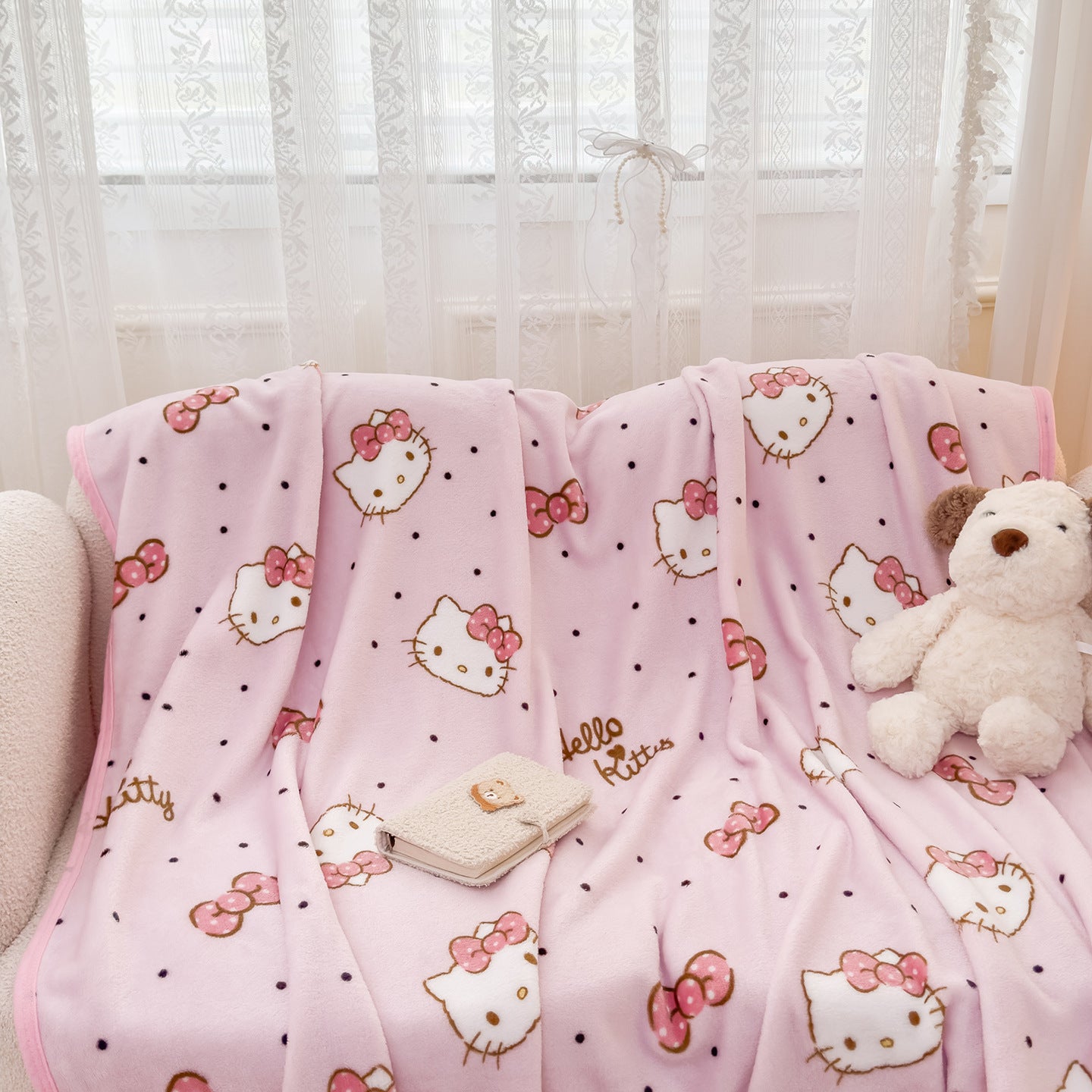 Cartoon S.anrio Double-Sided Fleece Blanket
