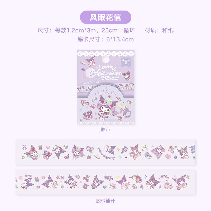 San.rio Cute Washi Tape Stickers for Journaling