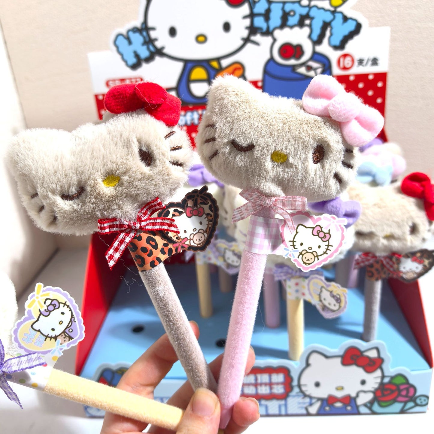 He.llo Kitty Plush Squishy Gel Pen