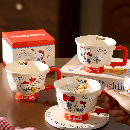 Sanri.o Cute Tall Ceramic Mug