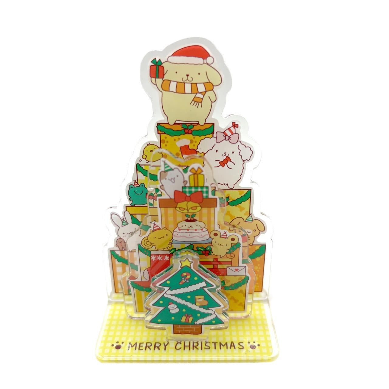 Sanri.o Christmas Cartoon Desk Decoration Standee