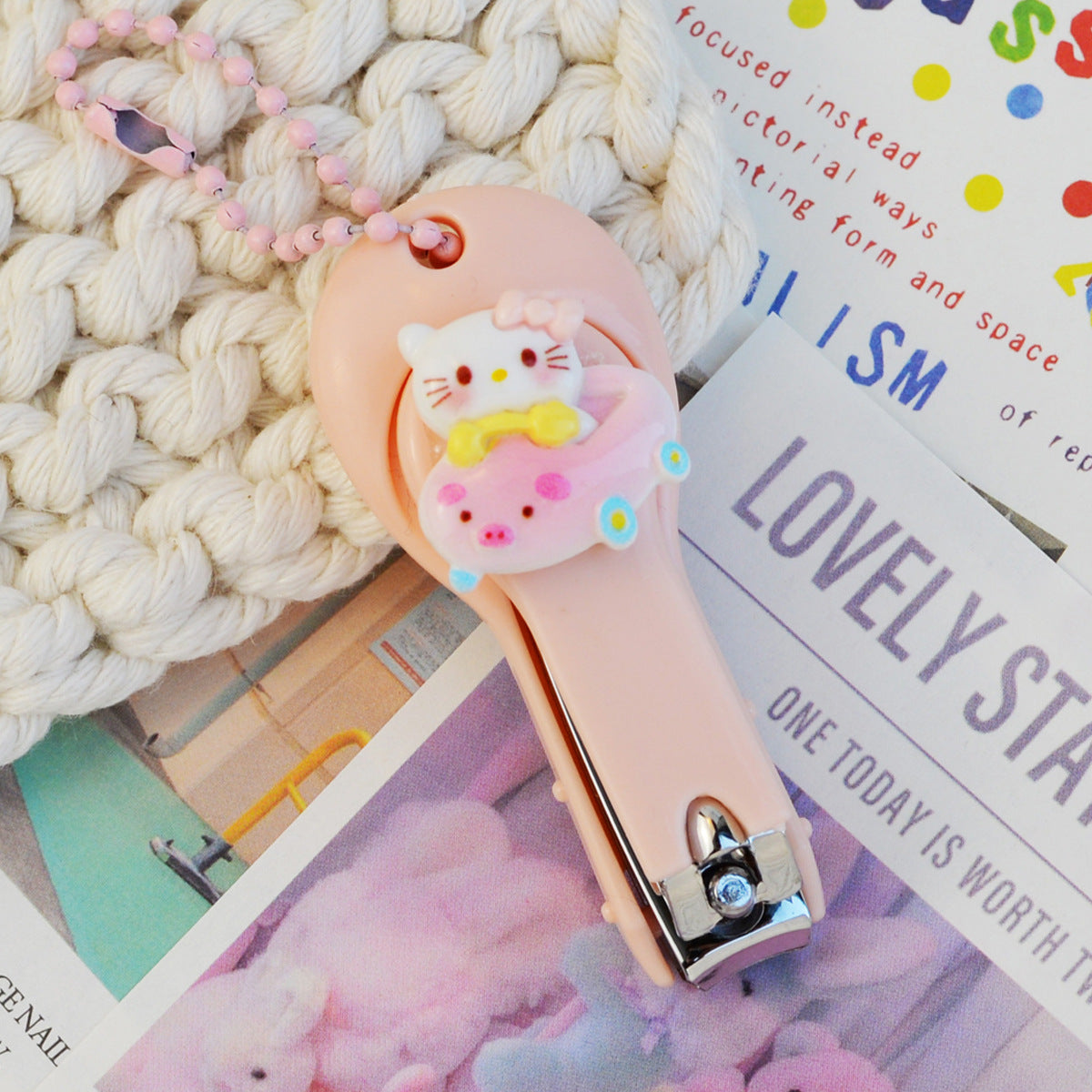Sanri.o Cute Kids Folding Nail Clipper – 1 pc