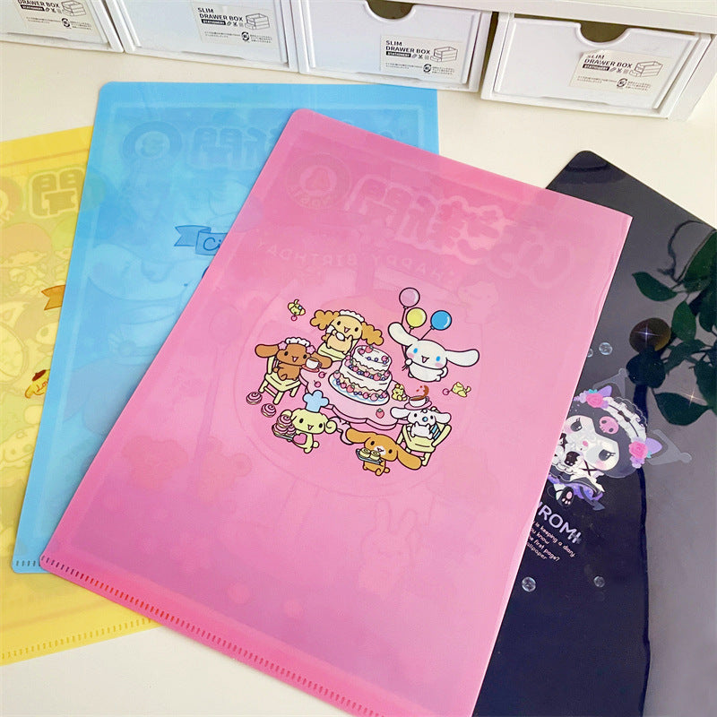 Sanri.o A4 Student Test Paper File Folder