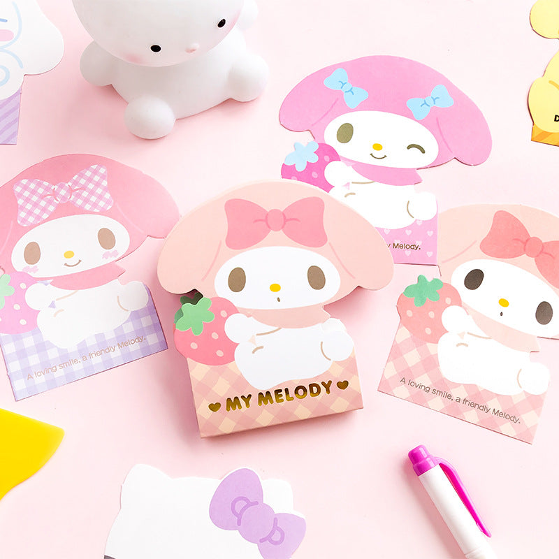 Cute Kawaii Sticky Memo Notes – 6 Styles
