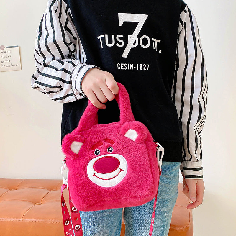 Sanri.o Cute Plush Handheld Doll Makeup Bag