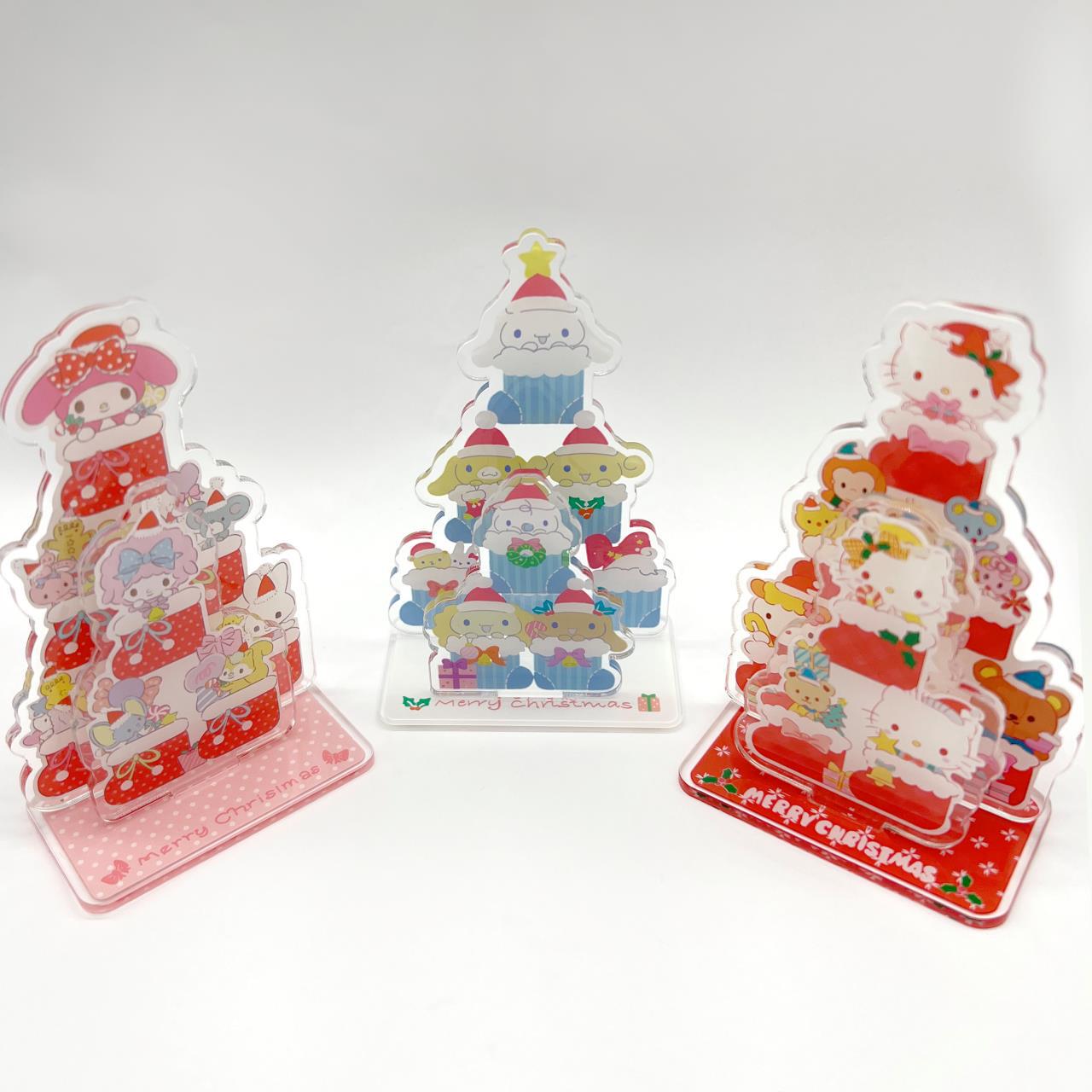 Sanri.o Christmas Cartoon Desk Decoration Standee