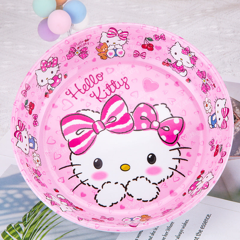 Cute Cartoon Kids Melamine Dinner Plate