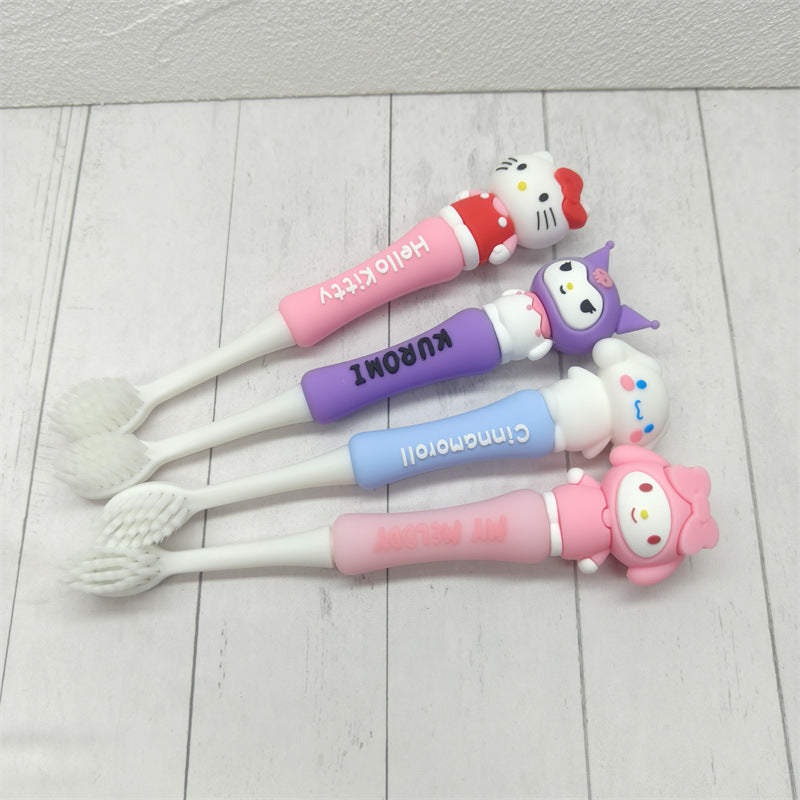 Sa.nrio Soft Bristle Toothbrush with Clear Case