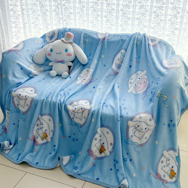 Cartoon S.anrio Double-Sided Fleece Blanket