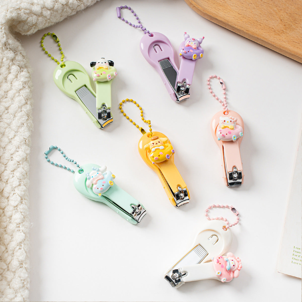 Sanri.o Cute Kids Folding Nail Clipper – 1 pc