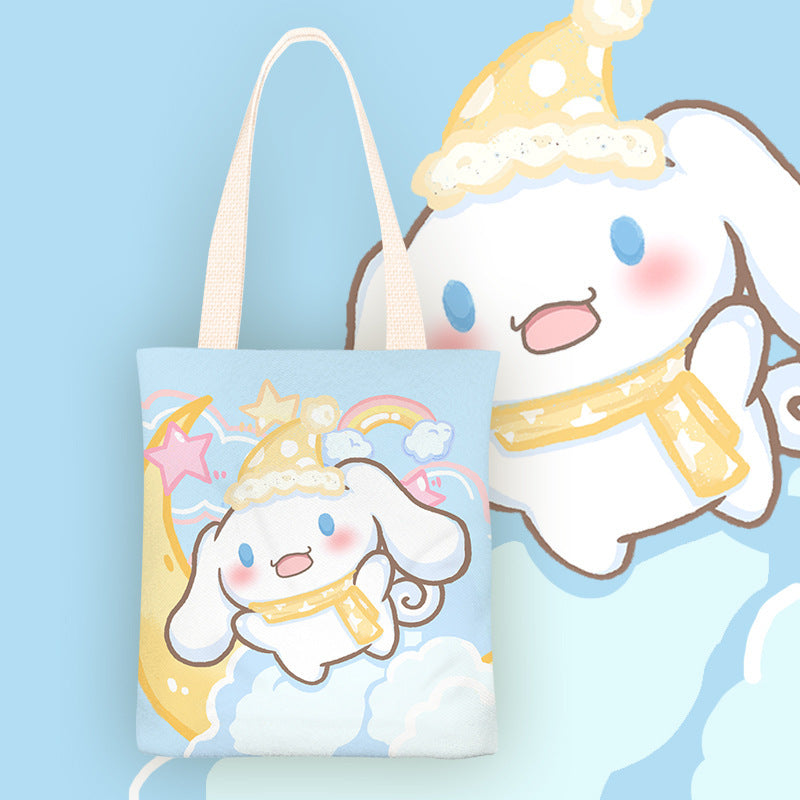 Cinnamo.roll  Cute Cartoon Canvas Shoulder Bag